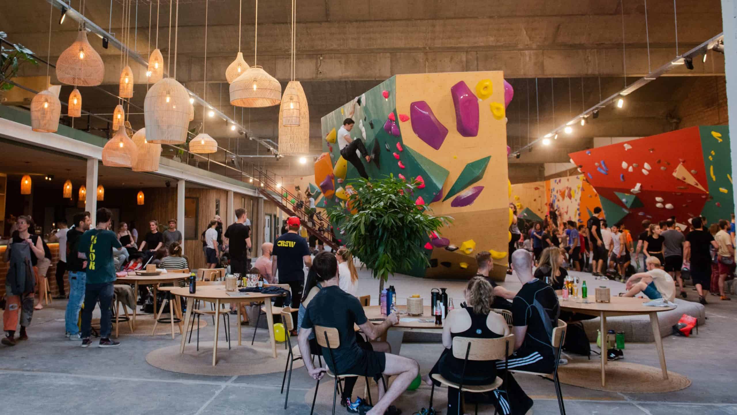 La salle d’escalade The Island